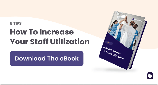 Download the newest BookJane eBook on 6 tips on how to increase your staff utilization 