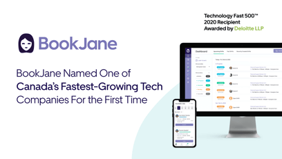 Image of BookJane J360 workforce and the mobile app