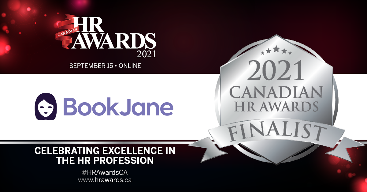 Image of BookJane as finalist for Best Remote Work